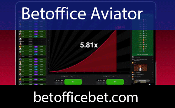Betoffice aviator uçak oyunuyla üyelerini coşturmaktadır.